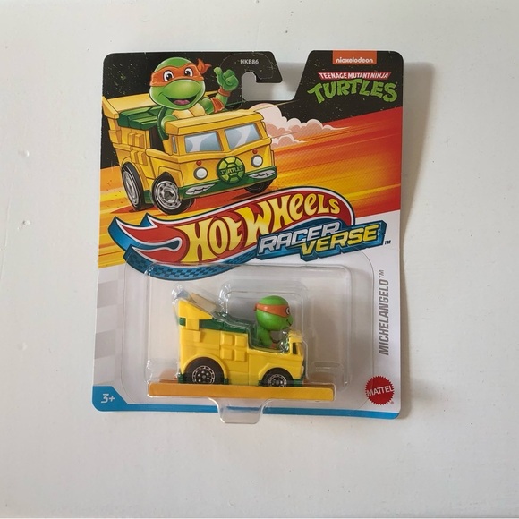 Hot Wheels Racer Verse x TMNT Michelangelo - Teenage Mutant Ninja Turtle… - Picture 2 of 6